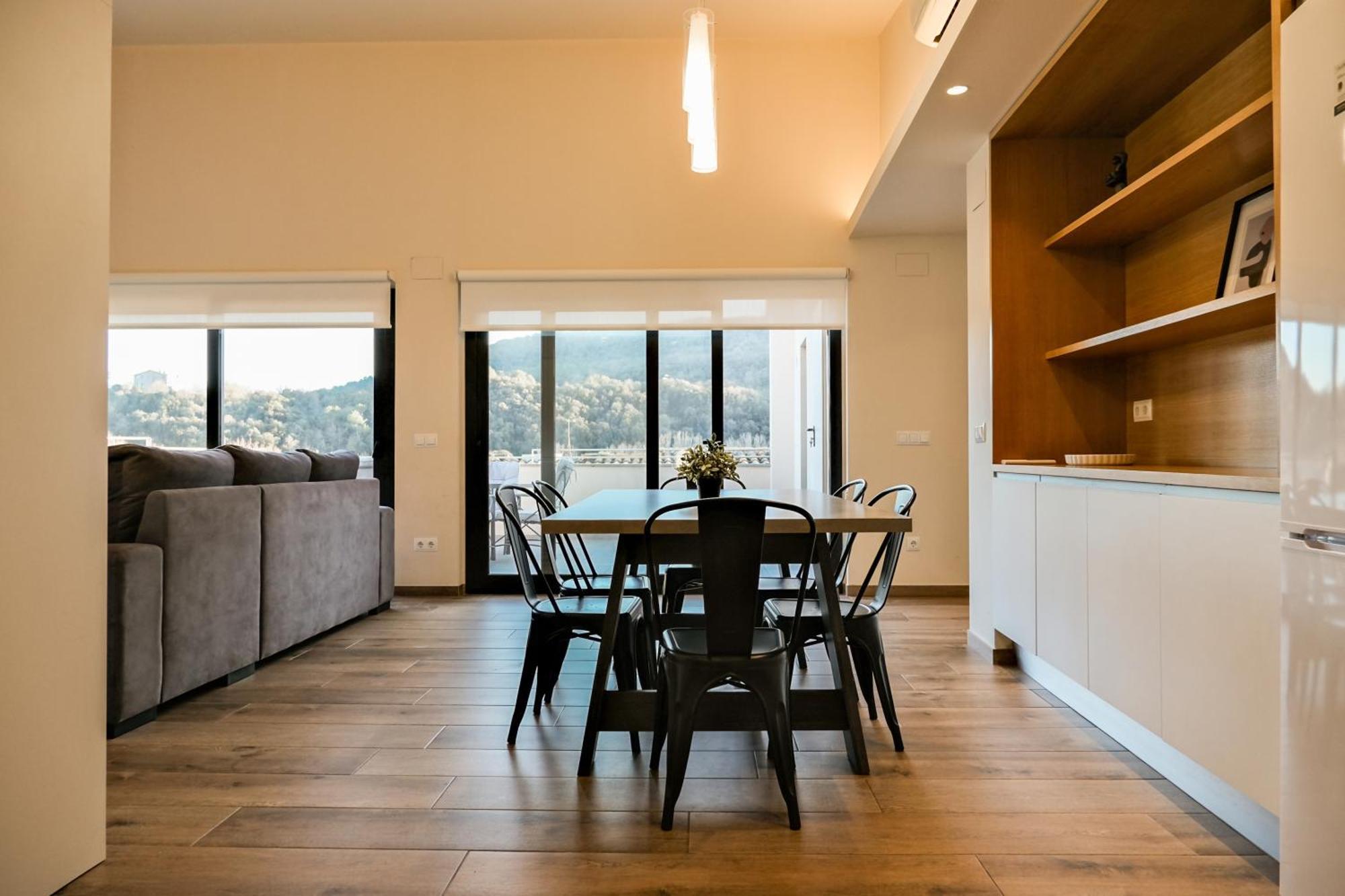Can Cintet 3 Apartamento Con Terraza En Besalu Bagian luar foto